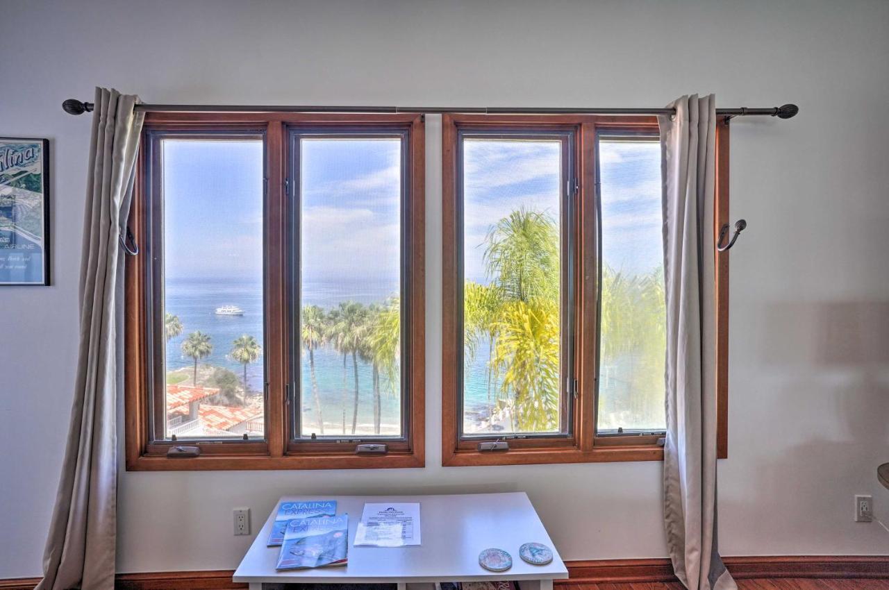Quiet Avalon Getaway Villa With Ocean View And Balcony 외부 사진